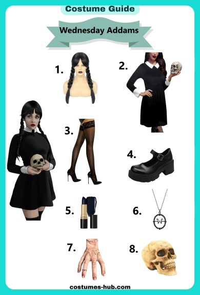 21+ Best Wednesday Addams Costumes For Adults And Kids