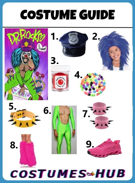 Dr. Rockso or Dr. Rockzo Costume