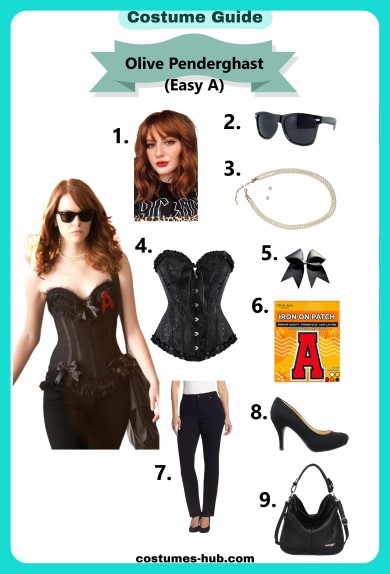 Olive Penderghast (Easy A) Costume