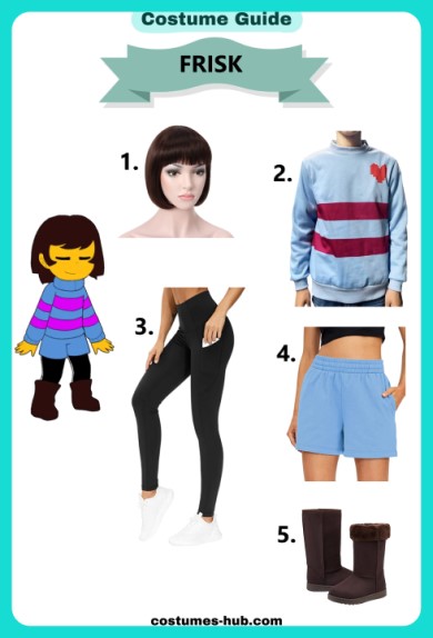 Chara and Frisk (Undertale) Costume