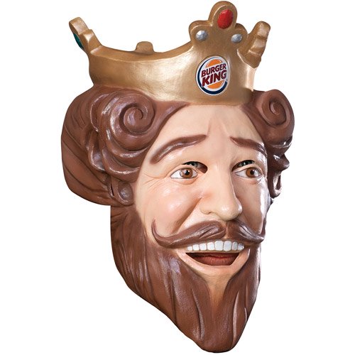 Burger King Costume's mask