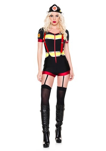 3.) Fire Captain Women's Sexy Costume