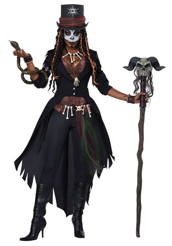4.) Plus Size Voodoo Magic Costume Women's
