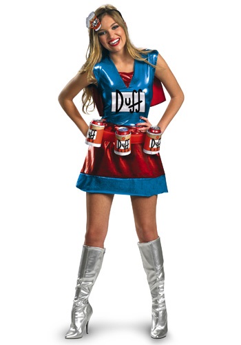 3.) Sexy Duffwoman Costume