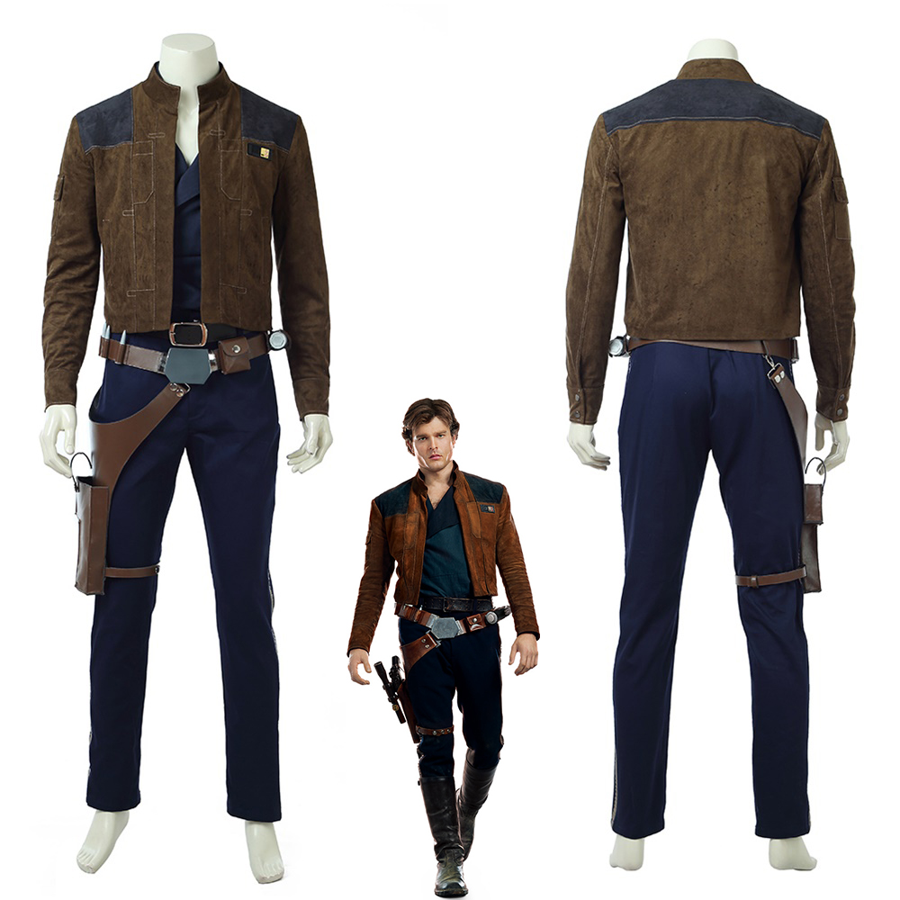 Solo A Star Wars Story Han Solo Costume Cosplay Suit