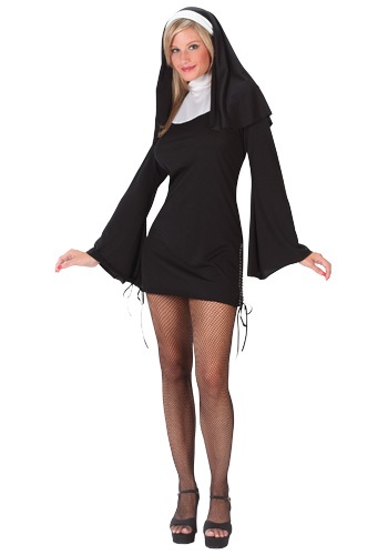 8.) Women's Naughty Nun Costume