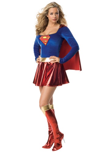 11.) Women's Sexy Supergirl Costume