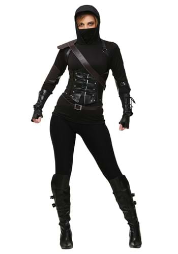 14.) Women's Shadow Ninja Assassin Costume