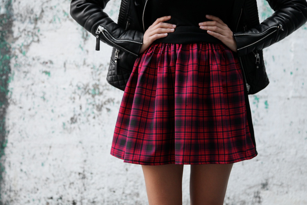 23+ Costume with Plaid Skirt