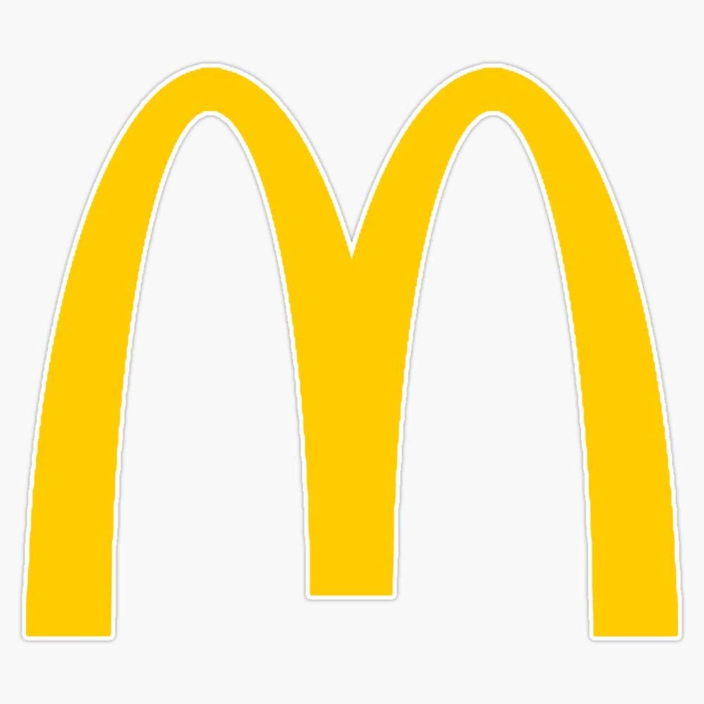 MacDonald Logo Sticker