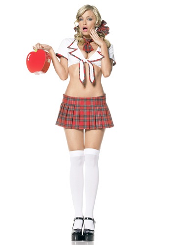 12.) Sexy School Girl Costume
