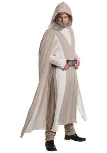 9.) Star Wars The Last Jedi Deluxe Luke Skywalker Adult Costume
