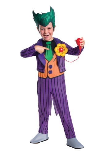 10.) Toddler Deluxe Joker Costume