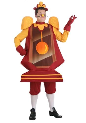 Beauty and the Beast Cogsworth Costume for Men