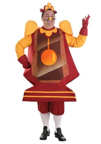 Beauty and the Beast Cogsworth Plus Size Costume