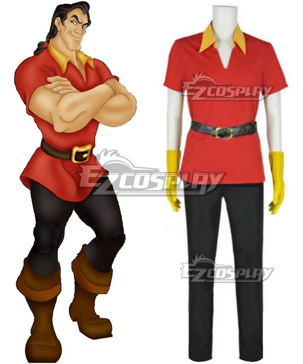 Disney Beauty And The Beast Gaston Cosplay Costume