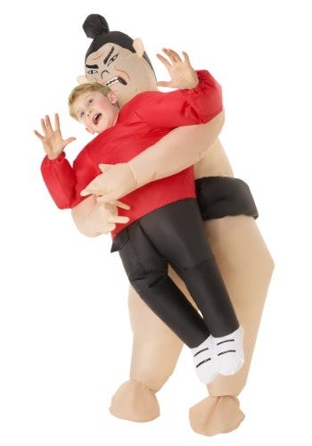 Kid's Inflatable Sumo Wrestler Pick Me Up Costume
