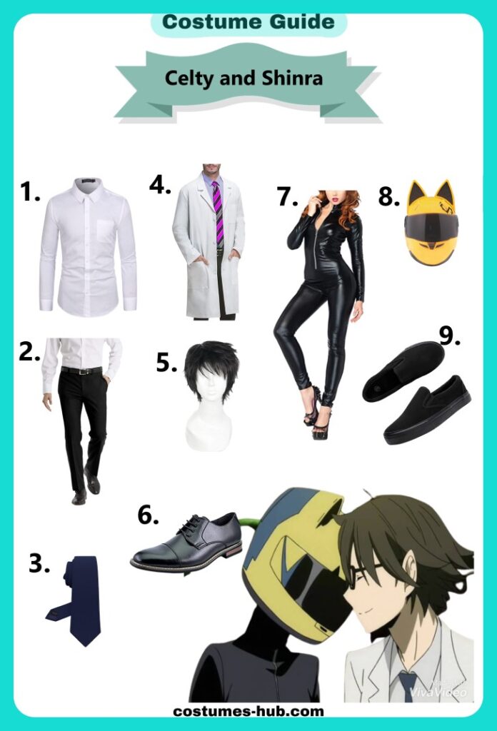 Celty and Shinra Couple Costume Guide