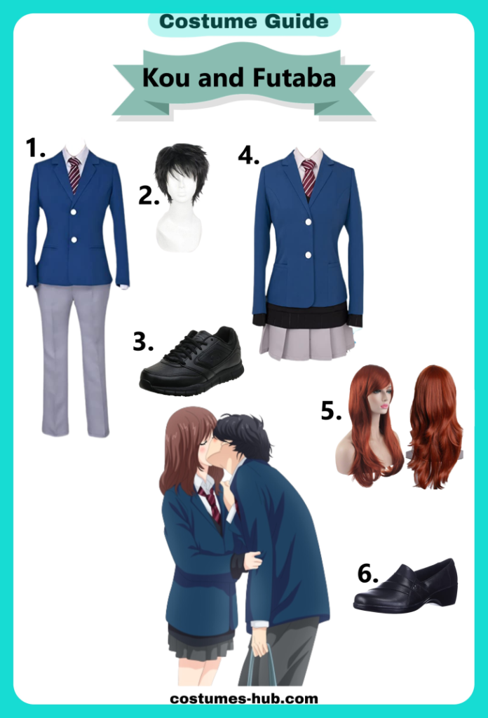 Kou and Futaba Couple Costume Guide