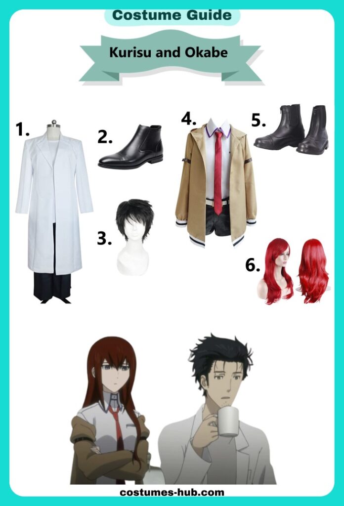 Kurisu and Okabe Couple Costume Guide
