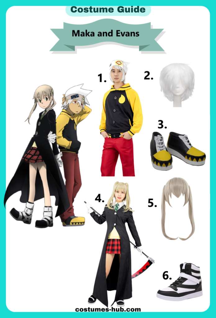 Maka and Evans Couple Costume Guide