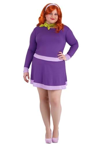4.) Women's Plus Size Scooby Doo Daphne Costume