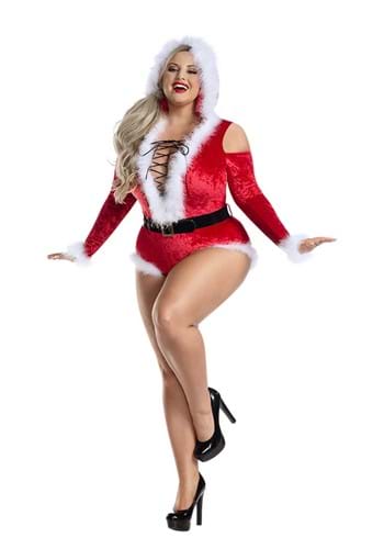 12.) Plus Size Sexy Santa Honey Costume for Women