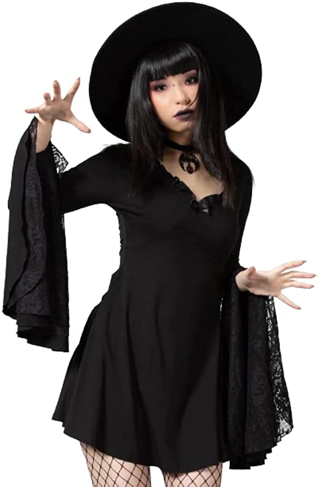 15+ DIY Halloween Costume with Black Dress