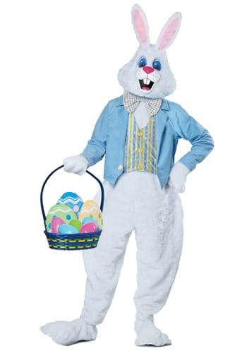 11.) Adult Plus Size Deluxe Easter Bunny Costume