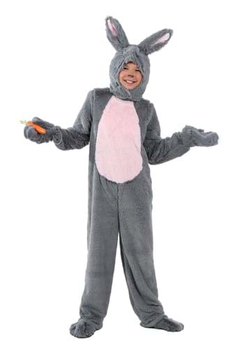 15.) Grey Bunny Costume for Kids