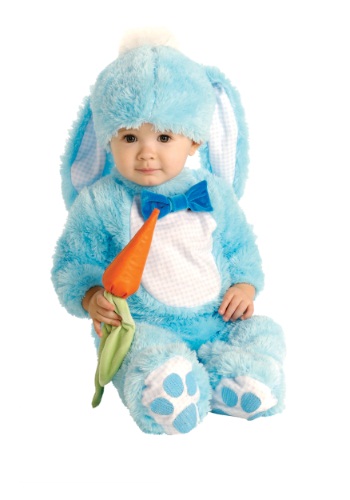 18.) Baby Blue Bunny Costume for Infants