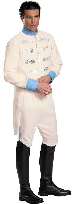 22.) Men's Prince Charming Deluxe Costume - Cinderella Movie