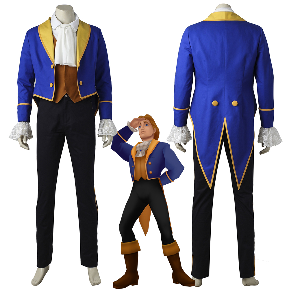 26.) Beauty and the Beast Prince Adam Cosplay Costume