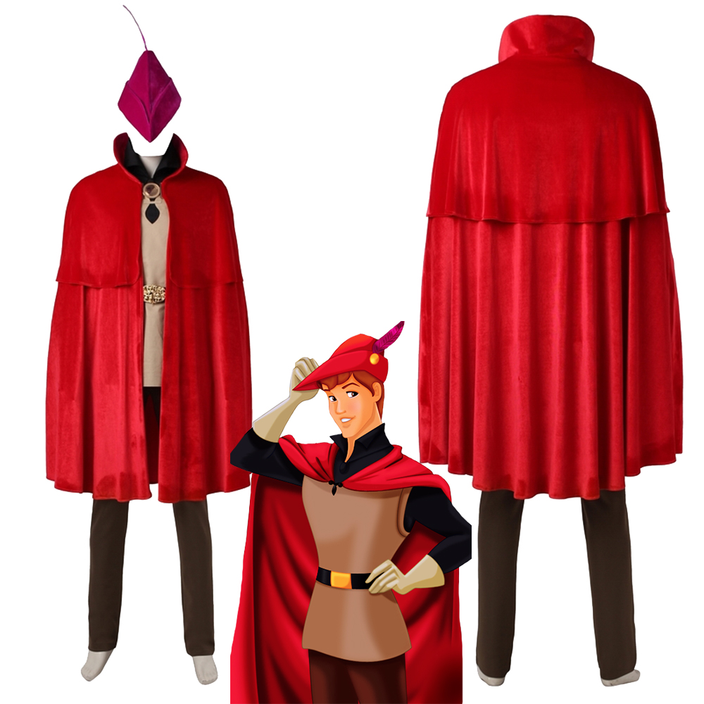27.) Sleeping Beauty Prince Phillip Costume Cosplay Suit