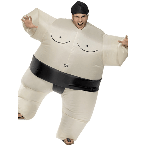 3.) Inflatable Sumo Wrestler Costume One Size