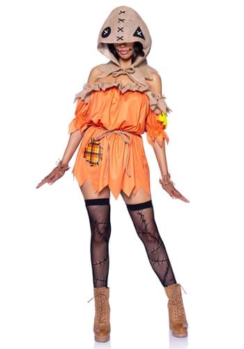 2.) Women's Sexy Spooky Scarecrow Costume