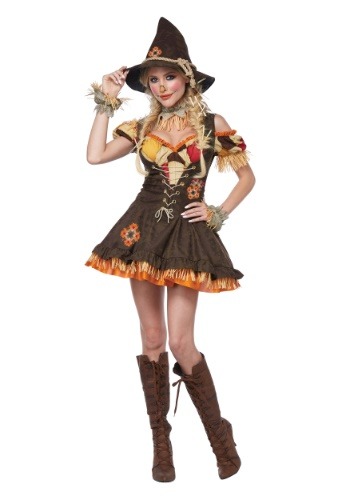 5.) Women's Sassy Scarecrow Costume
