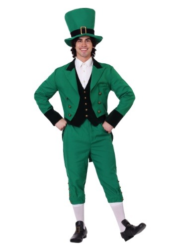 12.) Plus Size Leprechaun Costume for Men