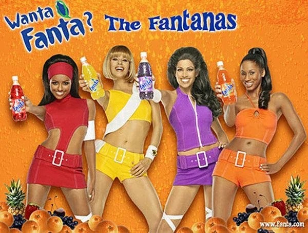 Fanta Girls (Fantanas) Costumes