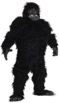 18.) Adult Gorilla Mascot Costume
