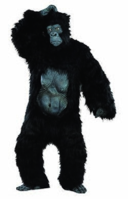 16.) Adult Plus Size Gorilla Costume