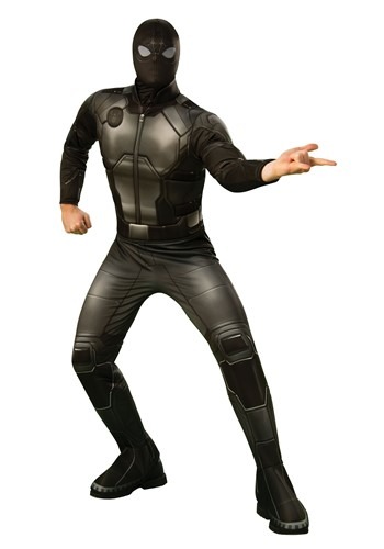 7.) Deluxe Spider-Man Far From Home Adult Stealth Suit Costume