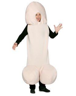 Happy Halloweenie Penis Costume - lightweight