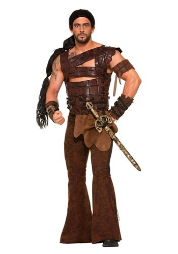 Men's Plus Size Khal Drogo Medieval Warrior Costume