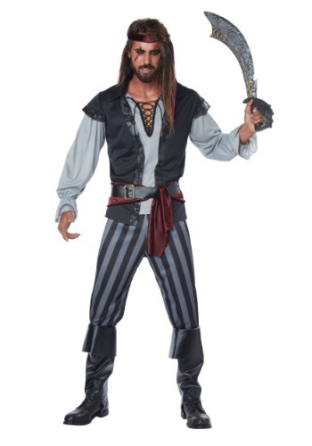 13.) Mens Scallywag Pirate Costume