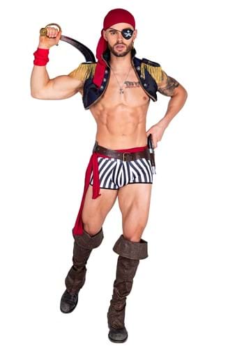 40.) Men's Sexy Captain Hunk Costume