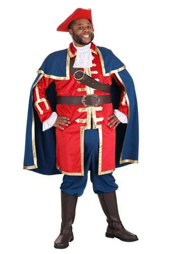 37.) Plus Size Deluxe Rum Buccaneer Costume for Men