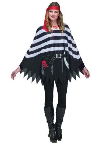 28.) Poncho Pirate Costume