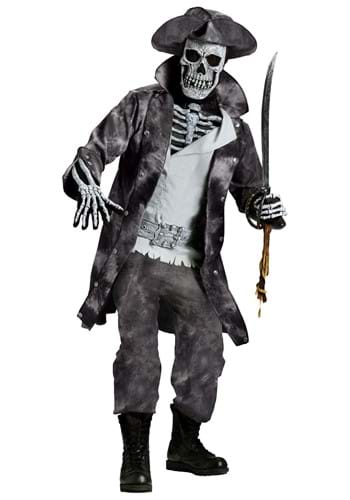 7.) Swashbuckling Ghost Pirate Costume