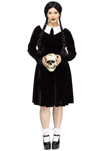 7.) Women's Plus Size Gothic Girl Costume Dress